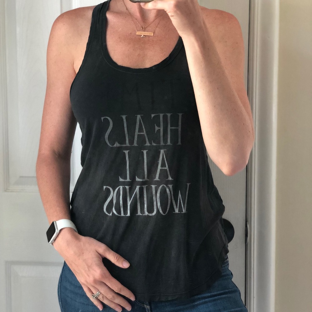 Time heals all wounds tank from Aritzia